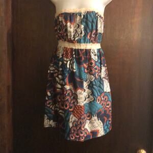 Roxy Brand Junior's XL Strapless Tropical Dress
